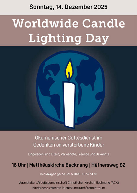 Das Bild ist eine Ankündigung für den 