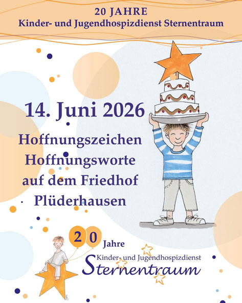 Hoffnungszeichen 14. Juni 2026 - Hoffnungszeichen Hoffnungsworte auf dem Friedhof Plüderhausen